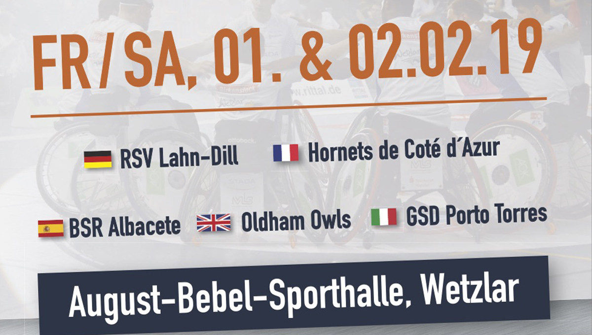 Alles zur IWBF Champions League in Wetzlar Alles zur IWBF Champions League in Wetzlar