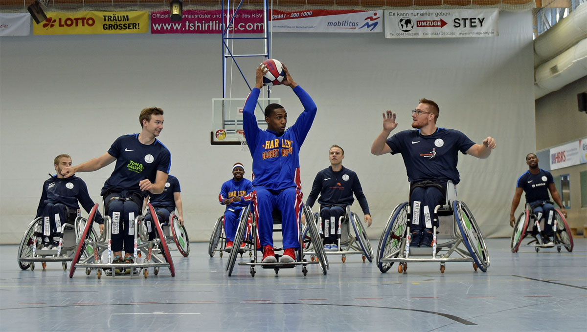 Bull Bullard beim Fastbreak.